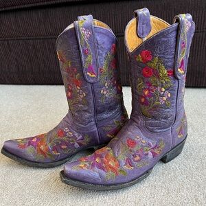 Price firm- Old Gringo 8 B Sora Floral Western Cowboy Boots Easter Mother’s Day
